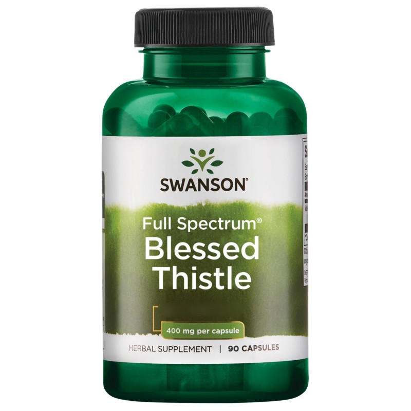 Full Spectrum Blessed Thistle (Schinel) 400mg 90 Capsule Swanson