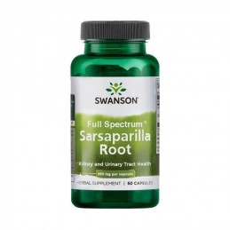 Swanson Sarsaparilla 450 mg – 60 Capsule – Echilibru Hormonal si Detox Natural ✅ Beneficii Sarsaparilla 450 mg Swanson
✔ Susține