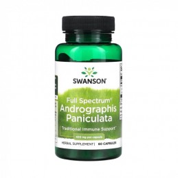 Full Spectrum Andrographis Paniculata 400 mg 60 Capsule Swanson Din studiile efectuate până în prezent, printre cele mai importa