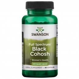 Swanson Black Cohosh 540 mg 60 Capsule – Suport Natural pentru Menopauza Swanson Black Cohosh 540 mg 60 capsule – suport natural
