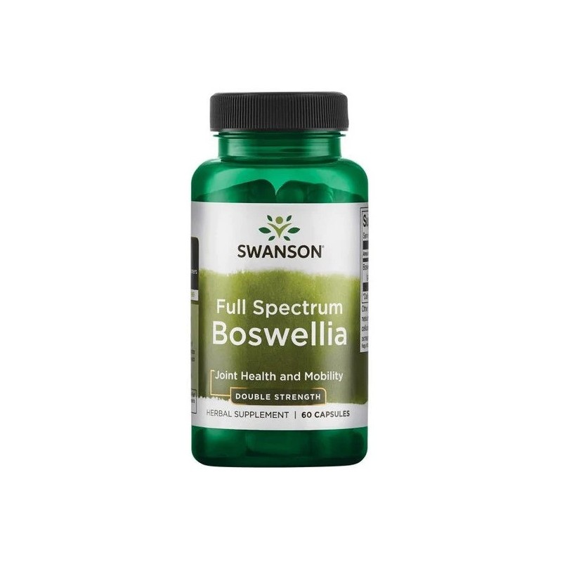 Full Spectrum Boswellia 800mg Double Strength 60 Capsule Swanson Beneficii Boswellia: antiinflamator puternic si natural, fara e