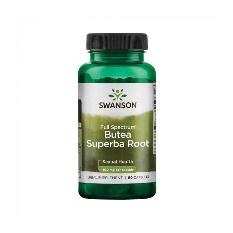 Full Spectrum Butea Superba Root 400mg 60 Capsule Swanson Butea Superba este o plantă afrodisiacă, originară din Thailanda. Loca