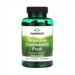 Chasteberry Fruit - Vitex 400 mg 120 Capsule Swanson Fructul Chasteberry a fost folosit de mii de ani pentru a aborda diverse pr