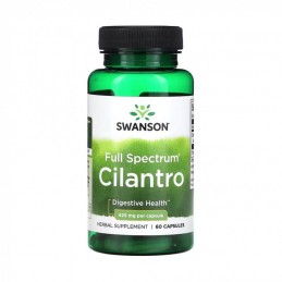 Full Spectrum Cilantro - Coriandru 425 mg 60 capsule Swanson Unul dintre cele mai notabile beneficii ale cilantro este capacitat