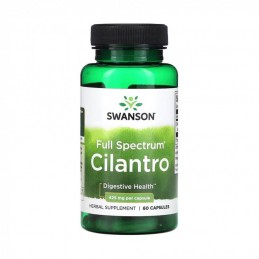 Swanson Full Spectrum Cilantro (Coriandru) 425 mg, 60 capsule – Suport Detox Natural Unul dintre cele mai notabile beneficii ale