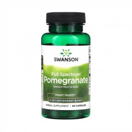 Full Spectrum Pomegranate - Rodie 500 mg 60 Capsule Swanson Suplimentele de Pomegranate (Rodie) de la Swanson au diverse benefic