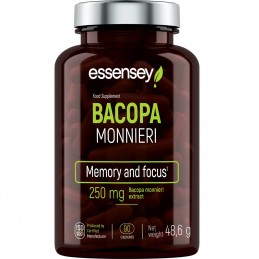 Essensey Bacopa Monnieri 500 mg 90 capsule - Memorie si Concentrare ✅ Beneficii Essensey Bacopa Monnieri 500 mg



✔ Susține mem
