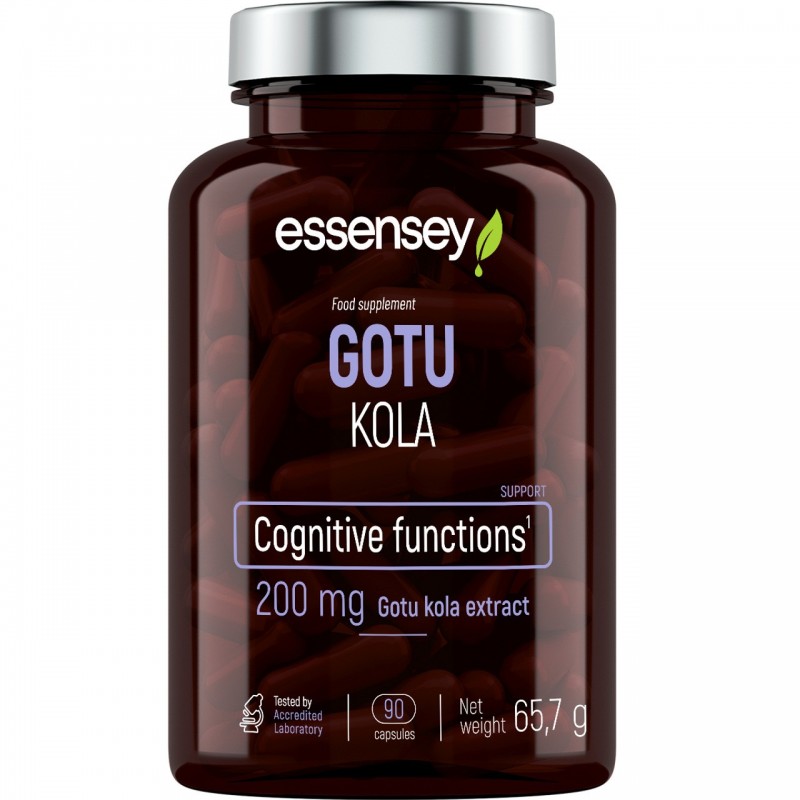 Essensey Gotu Kola 500 mg 90 capsule - Focus si Claritate Mentala Suplimentul alimentar ESSENSEY GOTU KOLA conține extract de go