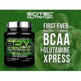 BCAA + Glutamine Xpress 600 grame, SCITEC
