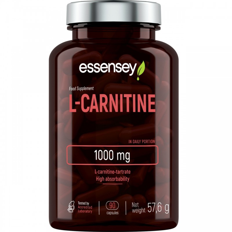 L-Carnitine 90 Capsule, Essensey Vă prezentăm ESSENSEY L-CARNITINE 90 de capsule, un supliment alimentar conceput meticulos pent