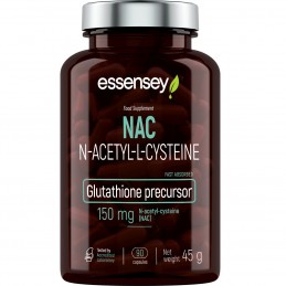 Essensey NAC N-Acetyl L-Cysteine 600 mg 90 capsule - Antioxidant ✅ Beneficii Essensey NAC 600 mg (N-Acetyl-L-Cysteine)



✔ Anti