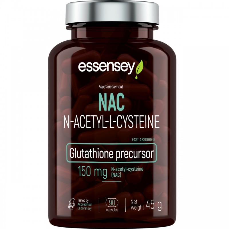 Essensey NAC N-Acetyl L-Cysteine 90 capsule - Antioxidant ✅ Beneficii Essensey NAC (N-Acetyl-L-Cysteine)



✔ Antioxidant putern