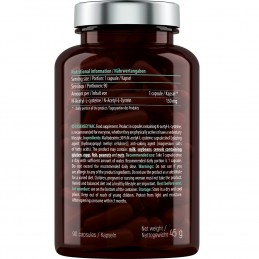 NAC N-Acetyl-L-Cysteine 90 Capsule, Essensey Suplimentul alimentar ESSENSEY NAC conține N-acetilcisteină, care este un precursor