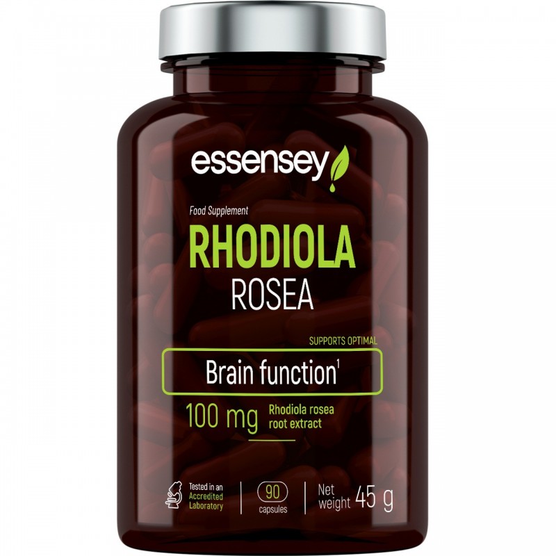 Essensey Rhodiola Rosea 500 mg 90 capsule - Energie si Rezistenta Suplimentul alimentar Esensey Rhodiola Rosea conține extract d