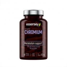 Essensey Chromium 200 mcg 120 capsule - Metabolism Glucoza Beneficiile Cromului: ajuta la scaderea grasimii corporale, sprijina 