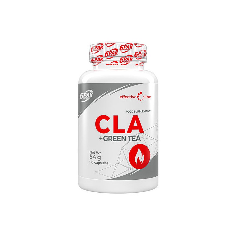 CLA + Green Tea (Ceai verde) 90 Capsule, 6 PAK