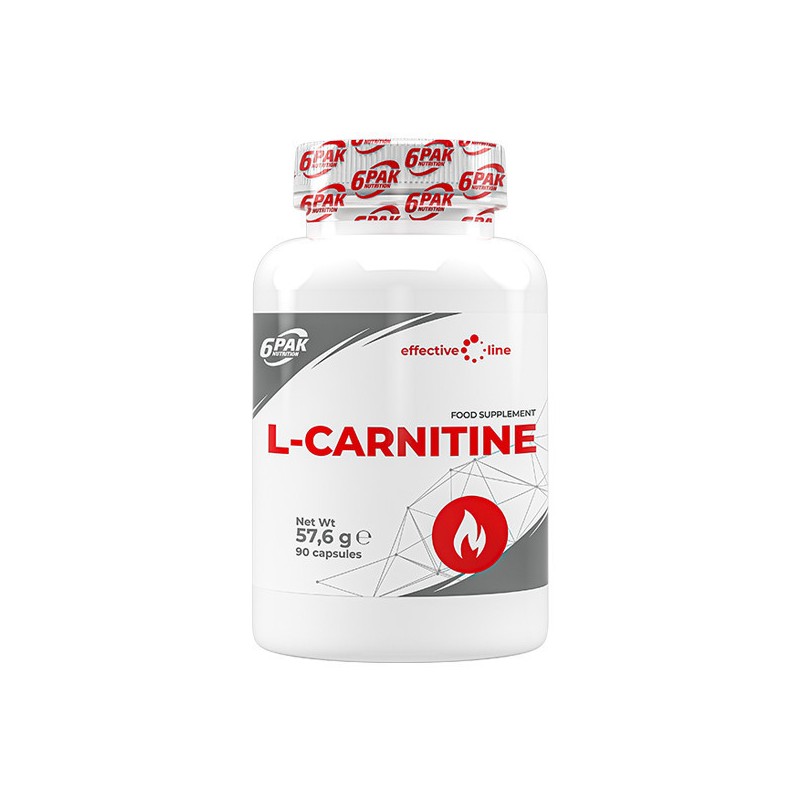 L-Carnitine 90 Capsule, 6 PAK Carnitina este un derivat de aminoacizi și un micronutrient care joacă un rol cheie în metabolismu