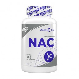 NAC (N-acetil-L-cisteină) 90 Capsule, 6 PAK Suplimentul alimentar sub forma de capsule ce contin N-Acetil-L-cisteina este recoma