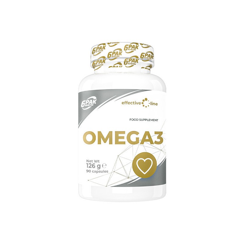 Omega 3 90 Capsule, 6 PAK Omega 3 este un supliment alimentar sub formă de capsule softgel care conțin ulei de pește. Suplimente