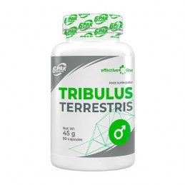 Tribulus Terrestris 90 Capsule, 6 PAK Supliment alimentar ce conține un extract de calitate din fructe terestre Tribulus cu conț