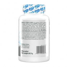 Vitamin B Complex 90 Capsule, 6 PAK Unele vitamine B îndeplinesc funcții specifice. Vitaminele B6, B9 și B12 joacă un rol deoseb