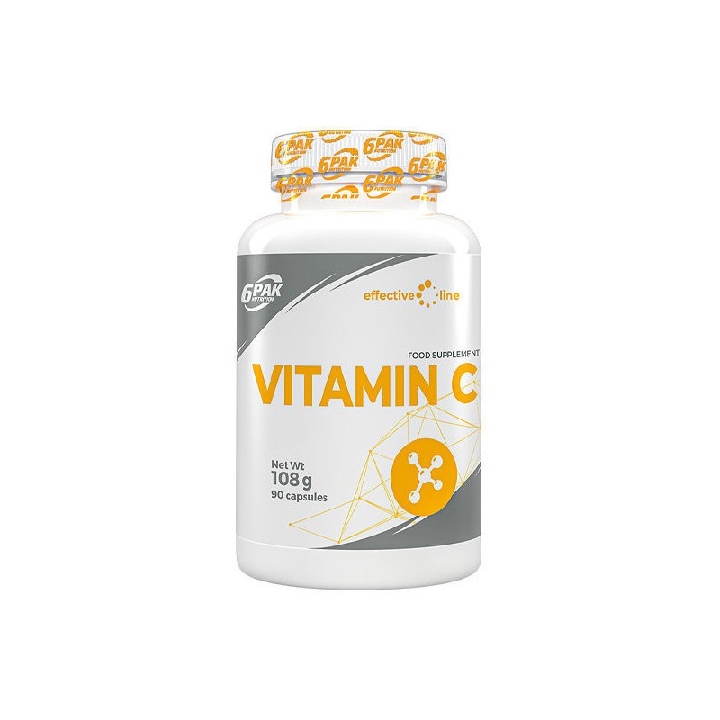 Vitamin C 1000mg 90 Capsule, 6 PAK Supliment alimentar în capsule care conțin vitamina C sub formă de acid L-ascorbic. Vitamina 