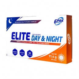 Advanced Multivitamin Complex Day & Night 60 Capsule, 6 PAK Complex de vitamine si minerale ce contine formula ZI SI NOAPTE. Com