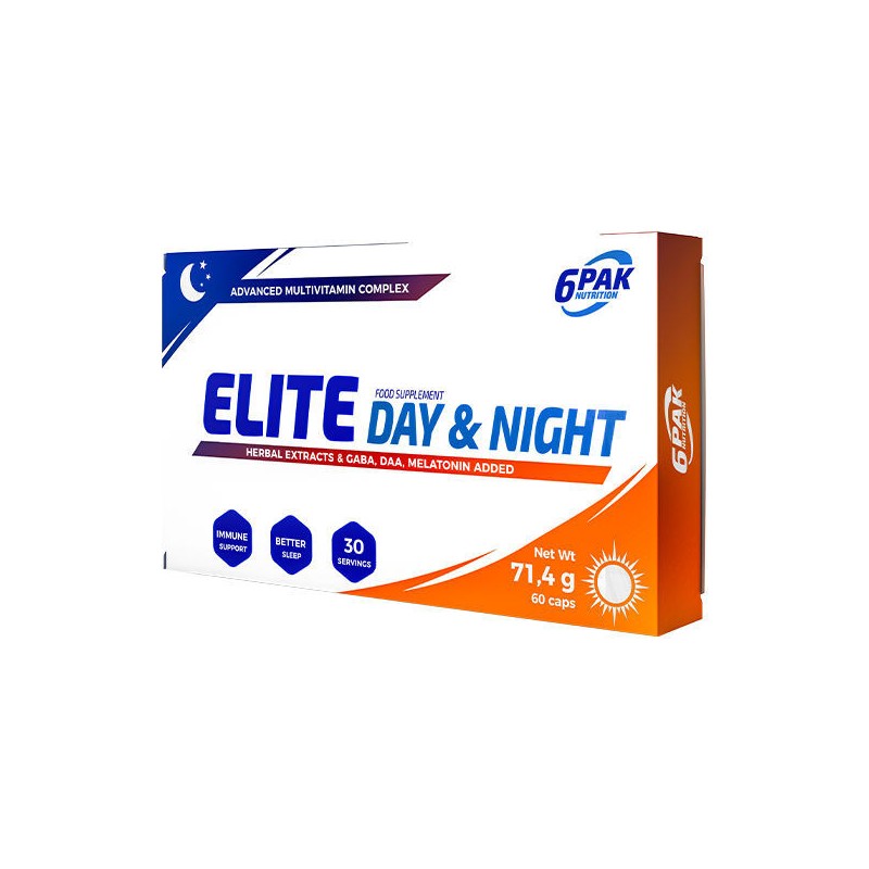 Advanced Multivitamin Complex Day & Night 60 Capsule, 6 PAK Complex de vitamine si minerale ce contine formula ZI SI NOAPTE. Com