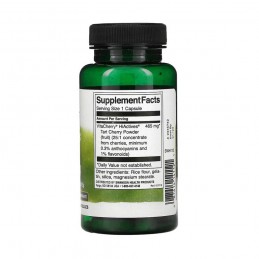 HiActives Tart Cherry 20:1 465mg 60 Capsule, Swanson Tart Cherry este un extract eficient din vișine, cunoscute pentru conținutu