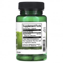 Swanson Magnolia Bark 400 mg (Scoarta de Magnolia), 60 capsule Beneficii Magnolia Bark Swanson

✔️ Susține relaxarea și starea d