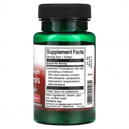 Plant Sterols - Maximum Strength 60 Capsule, Swanson Oferă sprijin pentru sănătatea cardiovasculară generală. Ajută la menținere