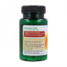 Vitamin B12 500mcg 30 Capsule, Swanson Aceasta vitamina este, de fapt, un nutrient fundamental care ajuta la mentinerea sanatati