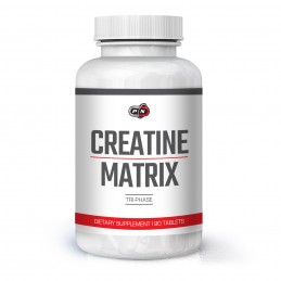 Creatine Matrix - 1667mg 90 Tablete, 3 tipuri de Creatina, Pure Nutrition USA Pure Nutrition Creatine Matrix, suplimentul suprem