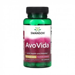 Swanson Avovida Fitosteroli 300 mg – 60 Capsule – Colesterol si Inima AvoVida® este un compus care conține fitosteroli (cum ar f