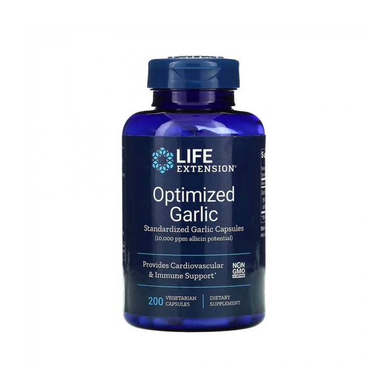 Optimized Garlic Extract - Usturoi Extract 200 Capsule, Life Extension