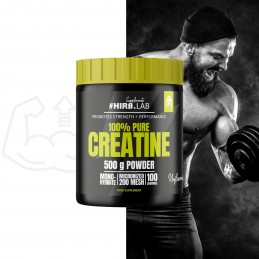 100% Pure Creatine pulbere - 500 grame, fara aroma, Hiro.Lab ⚡ Creatina monohidrat 100% pura sub forma de pulbere
⚡ Crește puter