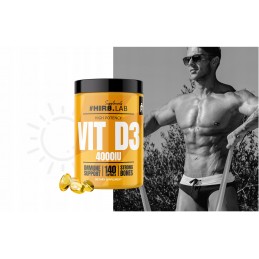 Hiro Lab Vitamina D3 4000 IU 140 capsule mici – Imunitate si oase puternice Vitamina D3 de la Hiro.Lab vă va întări oasele și si