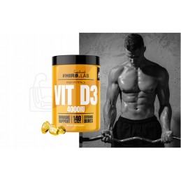 Hiro Lab Vitamina D3 4000 IU 140 capsule mici – Imunitate si oase puternice Vitamina D3 de la Hiro.Lab vă va întări oasele și si
