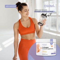 Colagen Peptide - Tendons & Ligaments - 150.9 grame, Osavi Colagenul este o substanță care se găsește în mod natural în corpul u