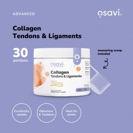 Colagen Peptide - Tendons & Ligaments - 150.9 grame, Osavi Colagenul este o substanță care se găsește în mod natural în corpul u