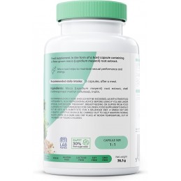 Maca 1000mg - 120 Vegan capsule, Osavi In stiinta nutritionala peruana, radacina Maca are o "semnificatie magica" atat pentru ba