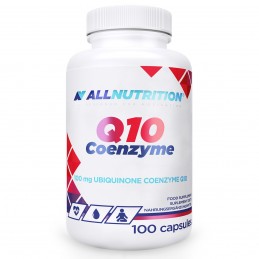 Allnutrition Coenzima Q10 100mg 100 Capsule 
Până la 100 mg de coenzimă Q10 într-o singură doză
Susține funcția celulelor muscul