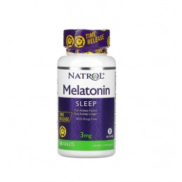 Melatonin 3mg Time Release - Absorbtie lenta 100 Tablete, Natrol 
Te ajuta sa adormi mai repede, sa dormi mai mult si sa te trez