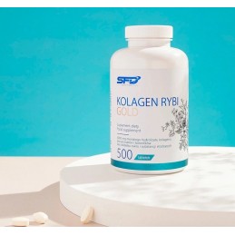 SFD Nutrition Colagen de Peste Gold 2000mg 500 comprimate - Suport pielii si articulatiilor 
100% HIDROLIZAT DE COLAGEN PUR DIN 