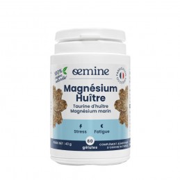 Oemine Magneziu - 60 capsule Beneficii Magneziu: reduce oboseala, un echilibru electroliti, un metabolism normal de energie, fun