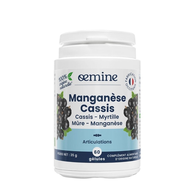 Oemine Mangan 10 mg 60 capsule - Oase si metabolism energetic Deficit de Mangan: boli de inima, contractii musculare, malformati