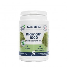 Oemine Klamath - 60 capsule Aceasta este una dintre cele mai bogate alge in clorofila, antioxidanti, vitamine si minerale - 1