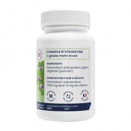 Oemine Desmodium 60 capsule Beneficii Desmodium: reface ficatul si celulele hepatice, scaderea valorilor transaminazelor, in caz