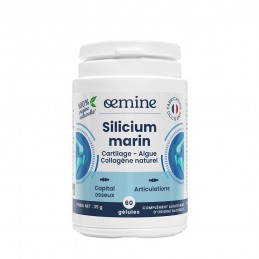 Oemine Siliciu Marin 60 capsule (Mineral pentru Oase sanatoase) Beneficii Siliciu marin: mentinerea articulatiilor sanatoase, sc Oemine Siliciu Marin 60 capsule (Mineral pentru Oase sanatoase) Beneficii Siliciu marin: mentinerea articulatiilor sanatoase, sc