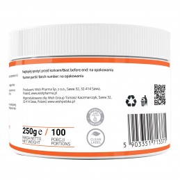 Glucozamina + Condroitina + MSM + Vitamina C pulbere 250 grame, Wish Sulfatul de glucozamină (glucozamina) este un compus care j